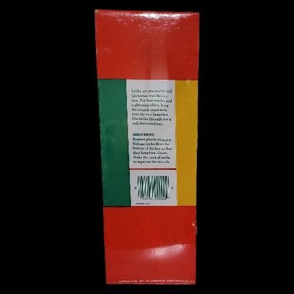 Vintage Tinsel Icicles from Velvet Touch - 4 New Packs - 1000 Strands Each - Picture 3 of 4